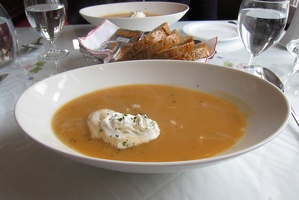 Seafood Soup at Hotel Framtid
